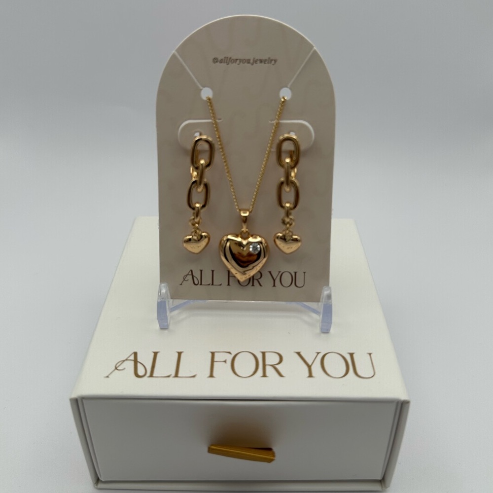 Valentine’s Collection ~ Hearts Jewelry Set